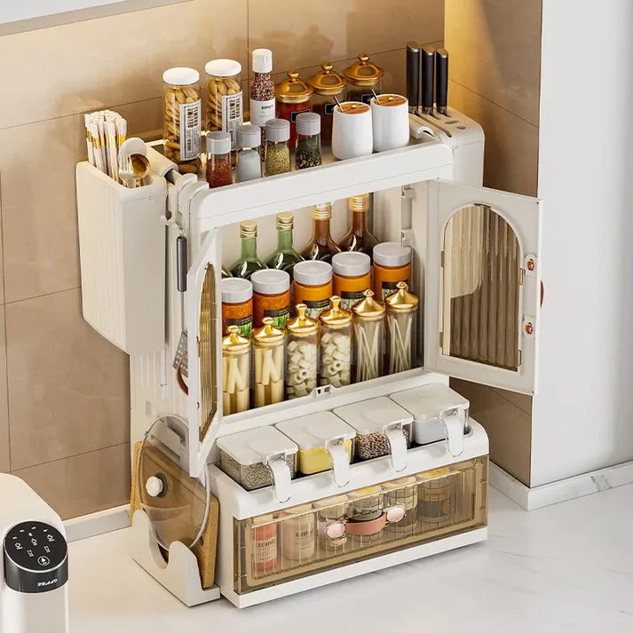Kitchen Crockery and Essentials Countertop