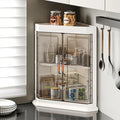 Multipurpose Corner Storage Cabinet